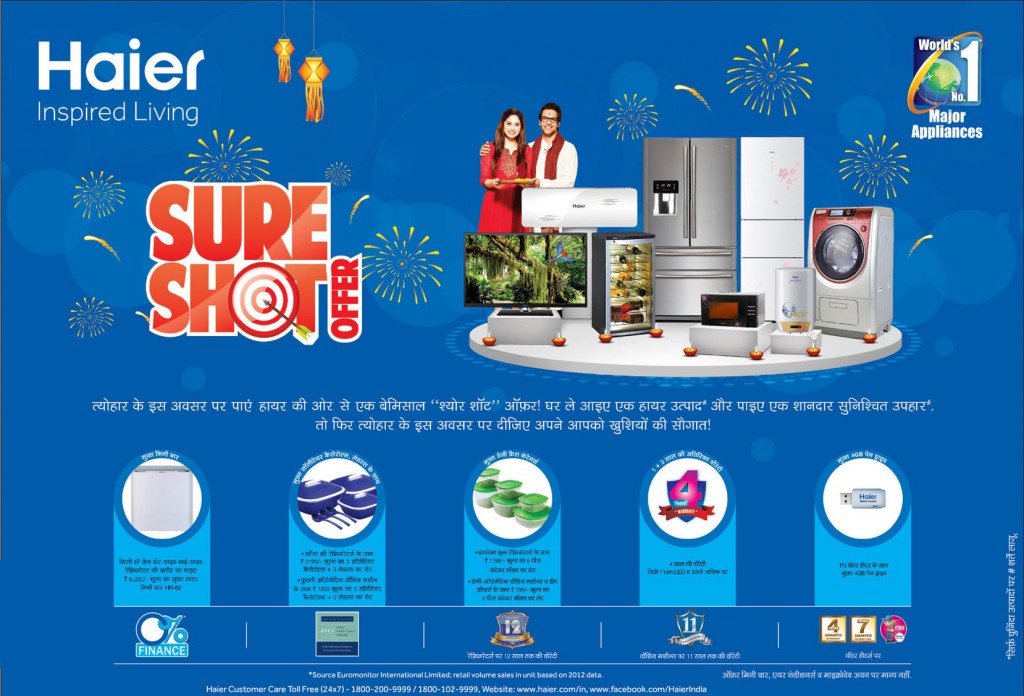 haier diwali offer