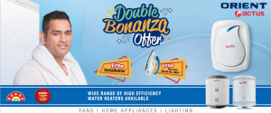 Diwali Double Bonanza offer on Orient Actus Water Heater image-1677