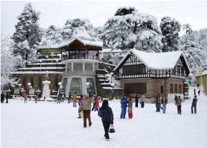 chritmas places in shimla