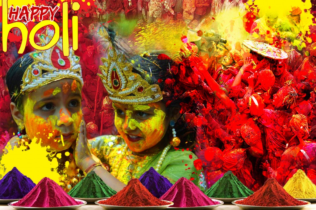 holi cards 2014