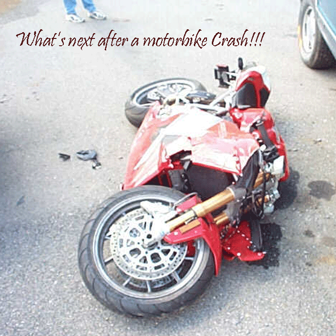 What’s next after a motorbike Crash