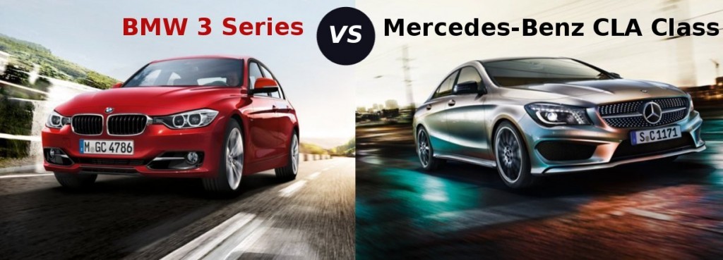 CLA-Class vs BMW 3 Series Sedan