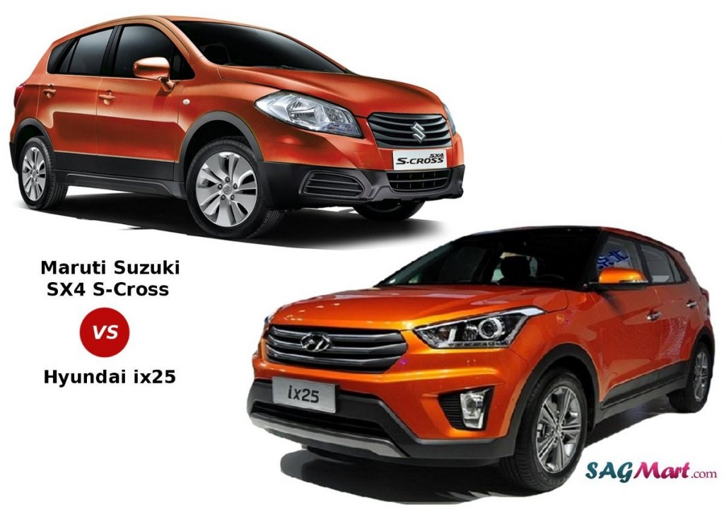 Maruti SX4 S-Cross vs Hyundai ix25