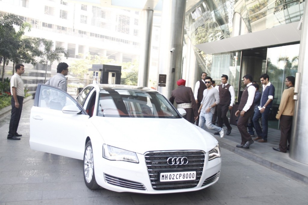 Audi A8 and Ranbir Kapoor