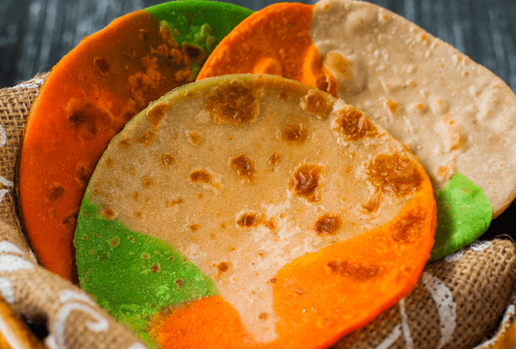 TricolorChapatti