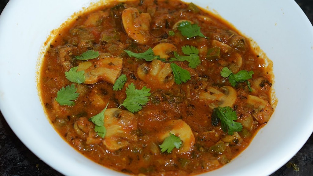 KadaiMushroomCurryRecipe