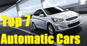 top 7 automatic cars in inda