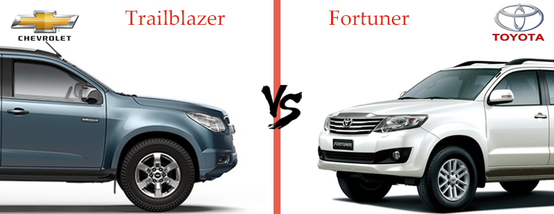 Style-and-Design - Chevrolet Trailblazer vs Toyota Fortuner