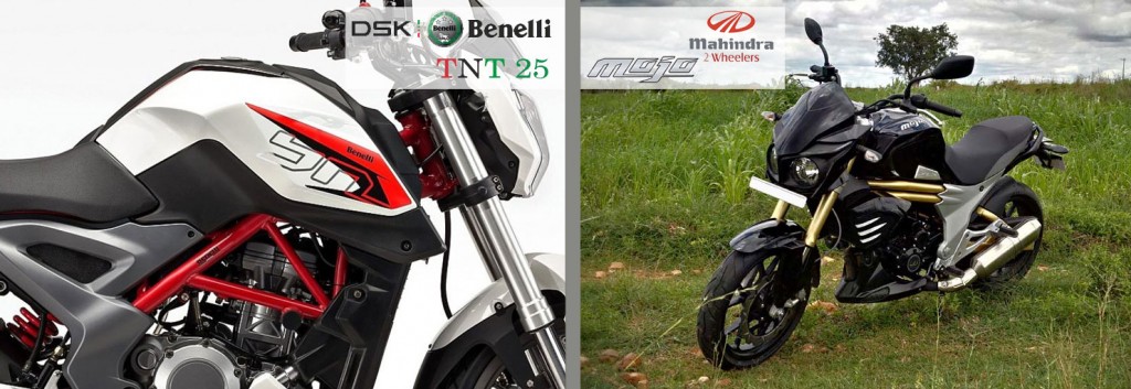 benelli tnt 25 vs mojo design style