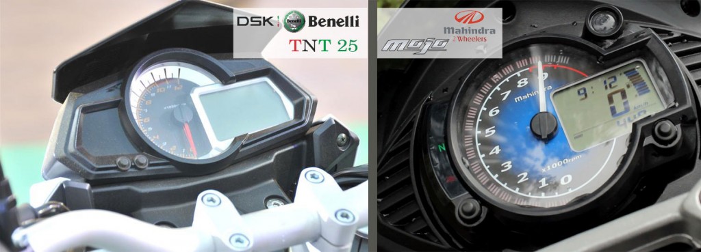 benelli tnt 25 vs mojo instrument cluster