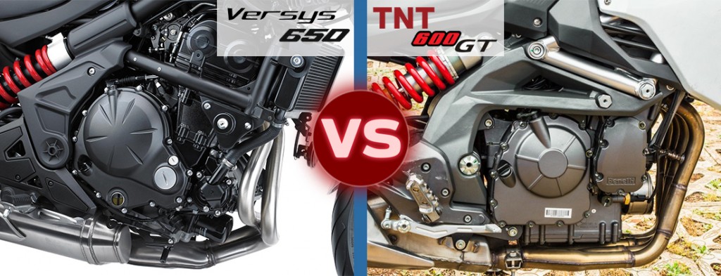 versys 650 vs tnt 600 gt engine power