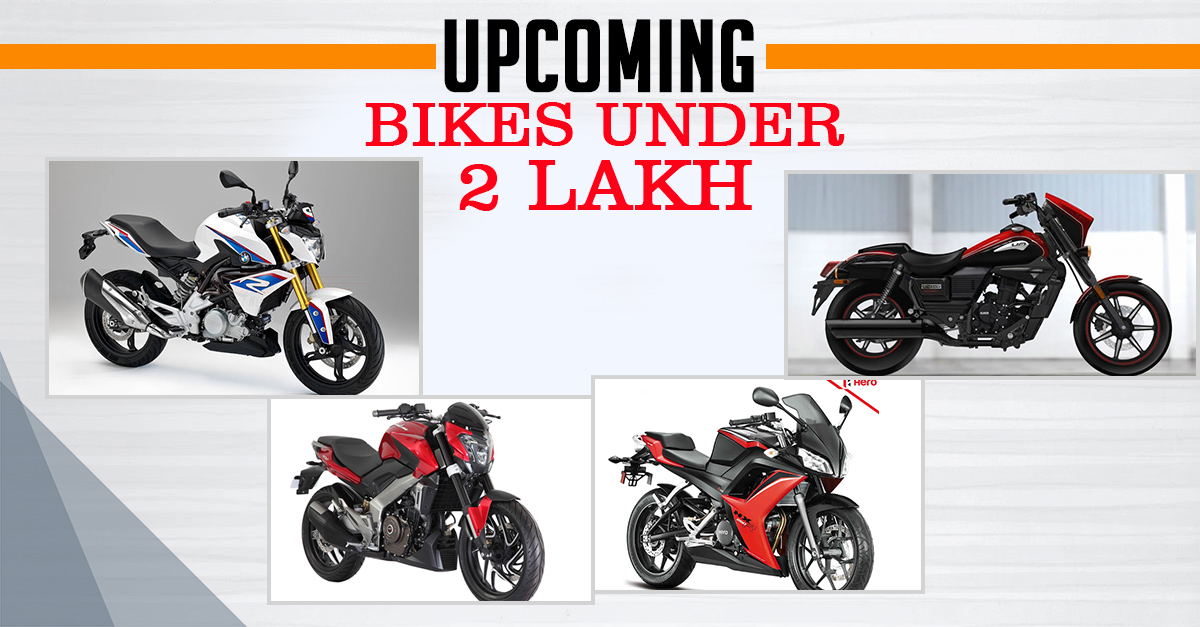 top 10 upcoming bikes in india under 2 lakh