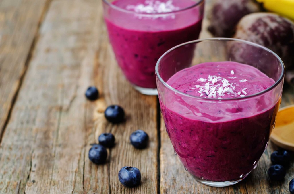 BerryFlaxseedSmoothie