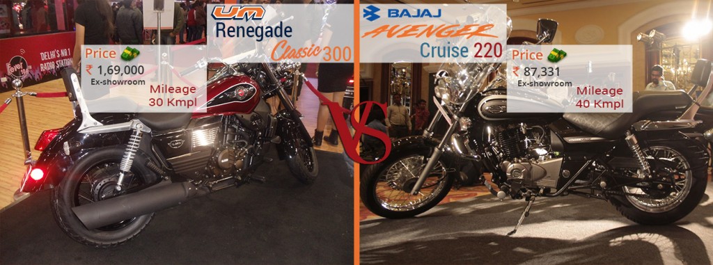 classic 300 vs cruise 220 price and mileage