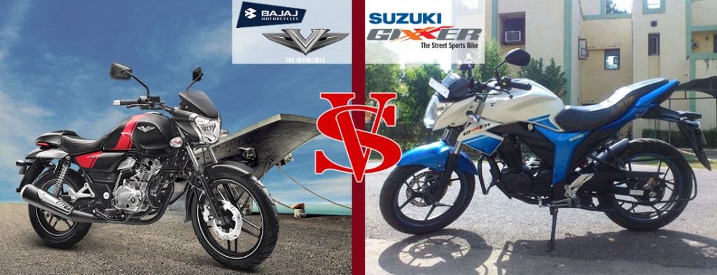 Bajaj V(Vikrant) VS Gixxer