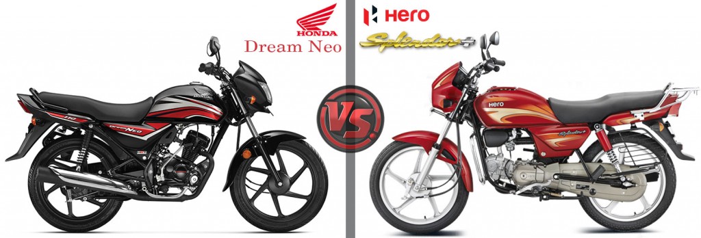 Honda Dream Neo VS Hero Splendor Plus