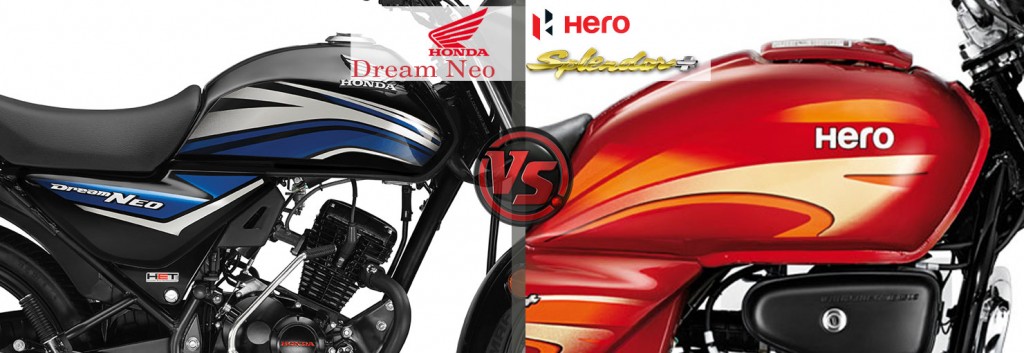 Design and Style: Honda Dream Neo VS Hero Splendor Plus