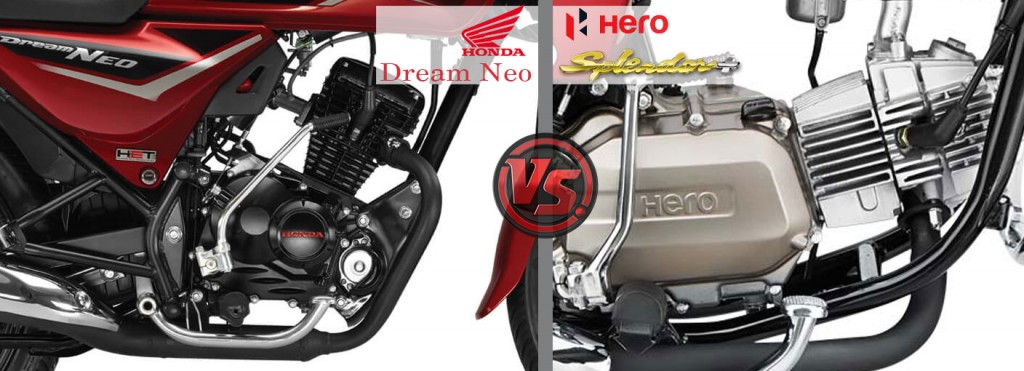 Engine And Power: Honda Dream Neo VS Hero Splendor Plus