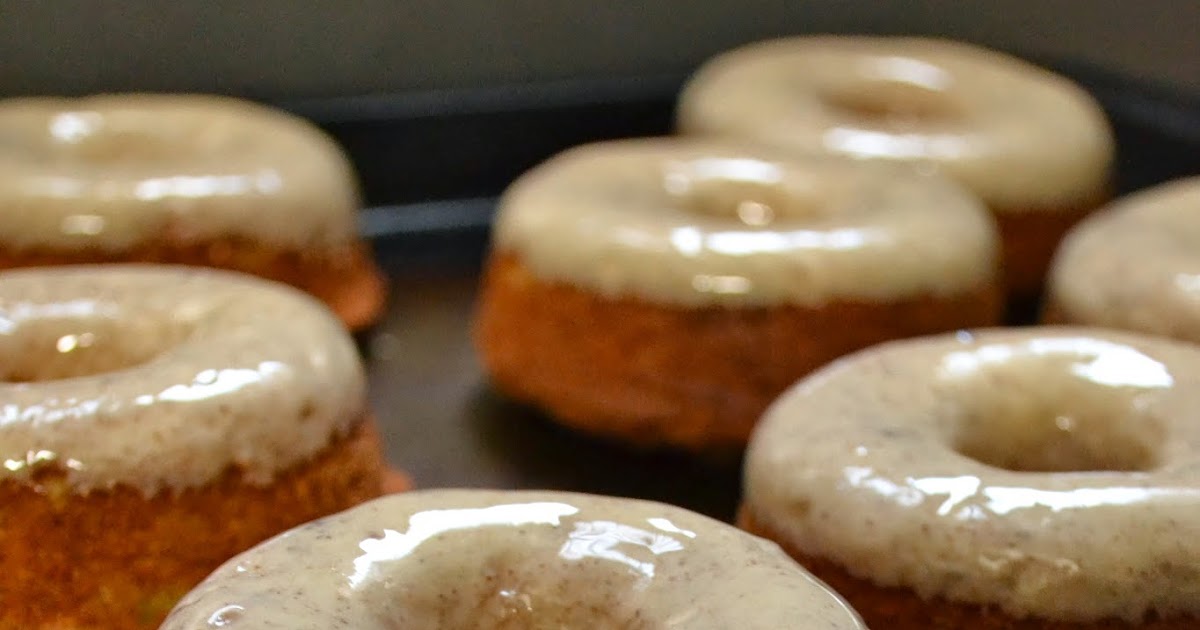 Paleo Donuts with Cashew Cinnamon Glaze