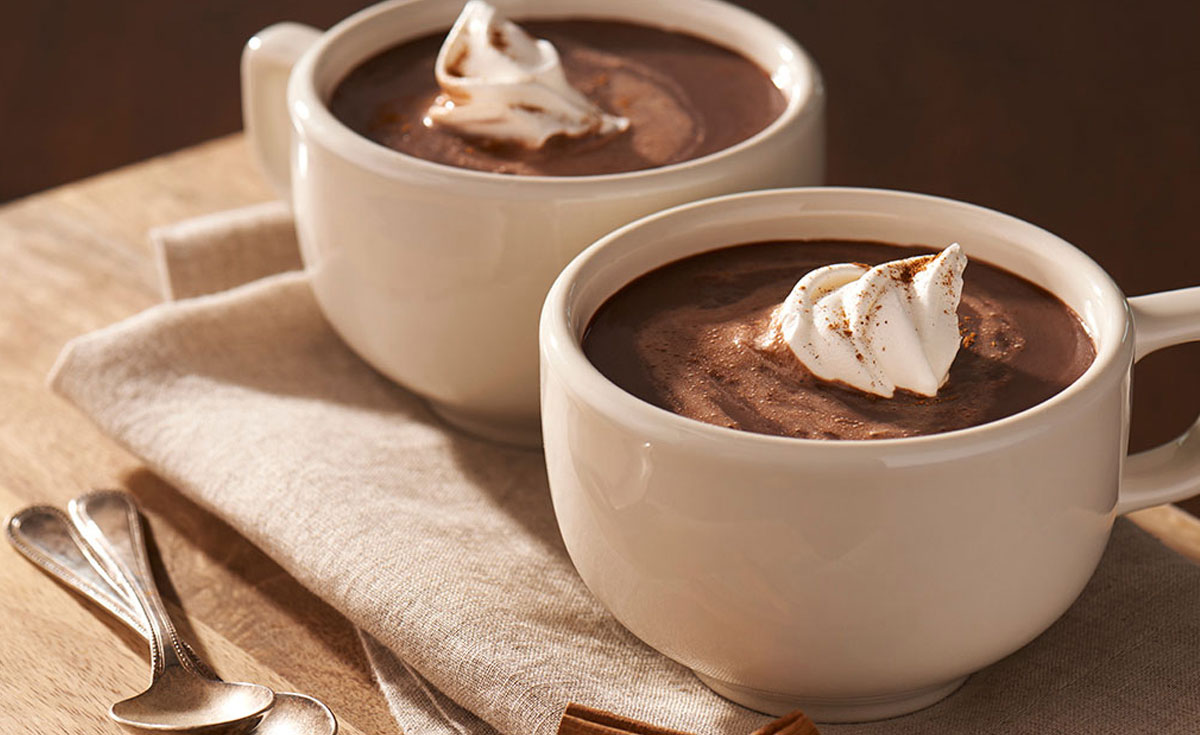 hot cup of chocolate