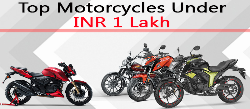 Top 10 Motorcycles Under INR 1 Lakh