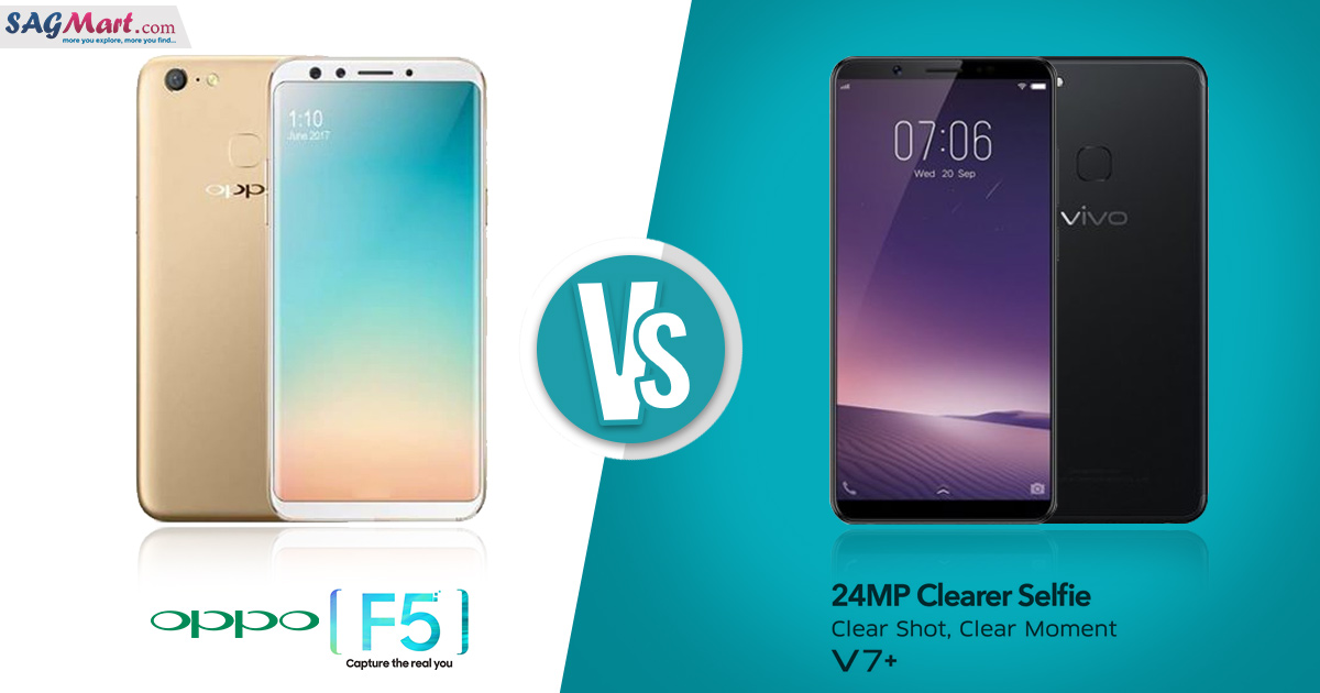 Vivo v7 plus vs oppo f5