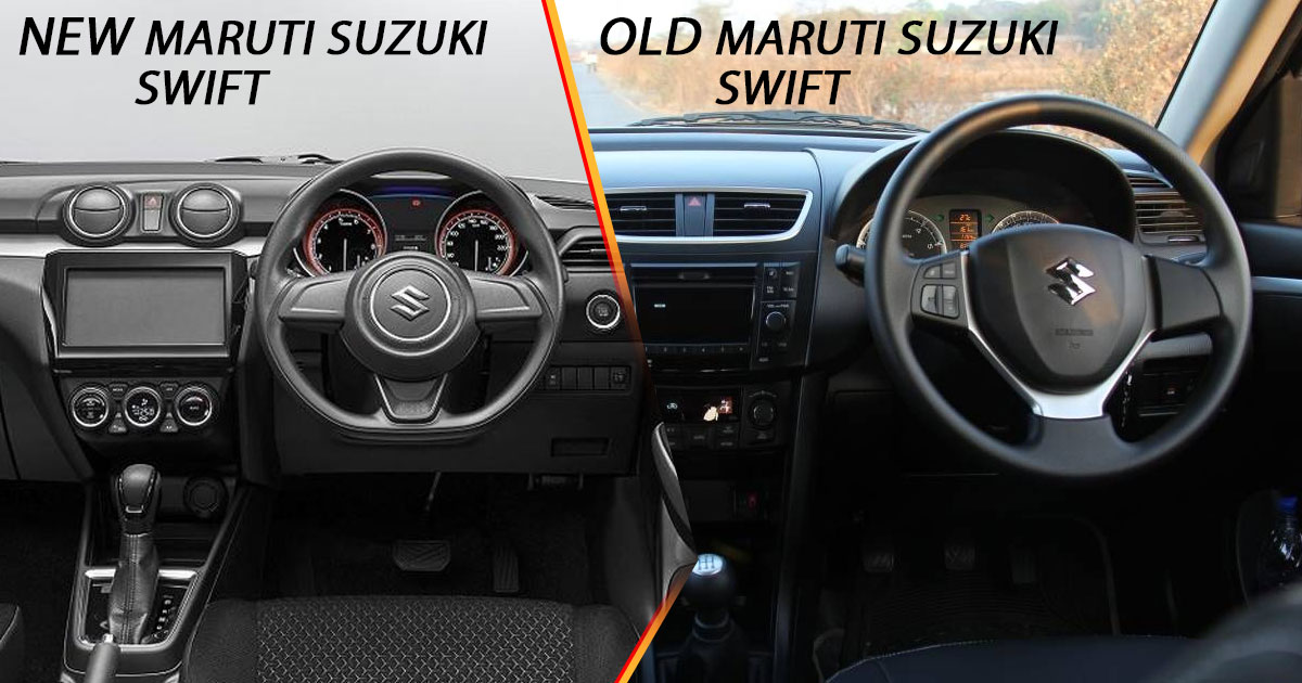 Comparision Between New Vs Old Maruti Suzuki Swift Sagmart