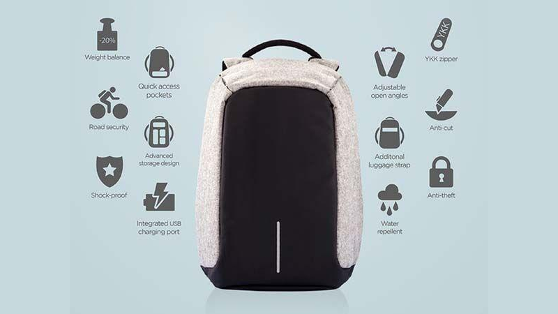 Anti- Theft Laptop Bag_ Backpack With USB Charging