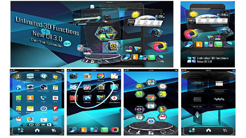 Next Launcher 3D Shell