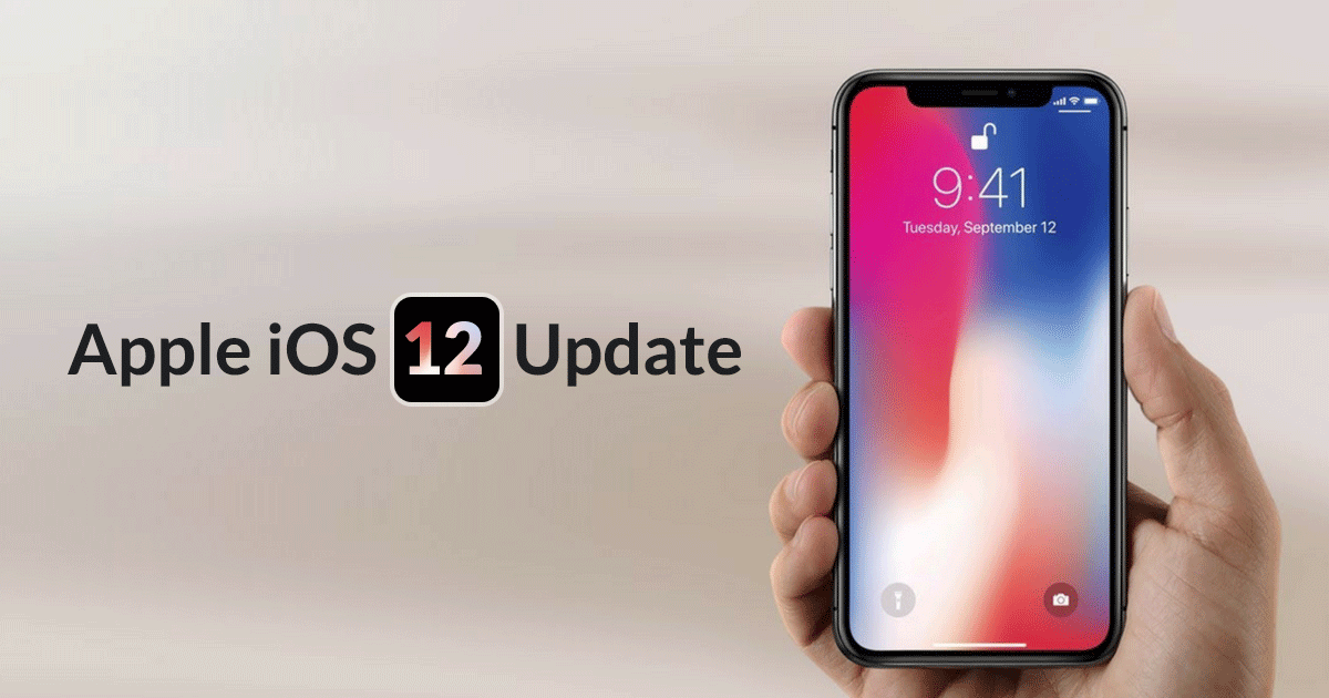 Apple iOS 12 Update
