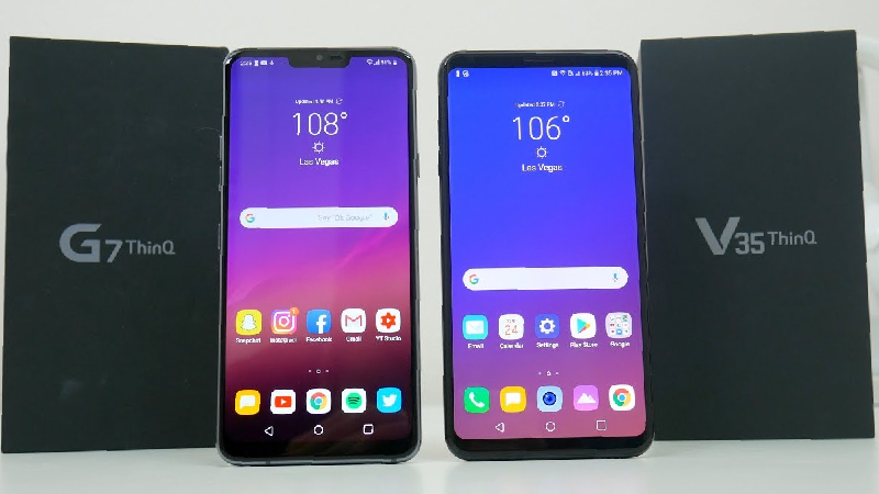  LG G7 ThinQ and LG V35 ThinQ