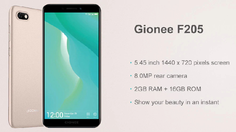 Gionee F205