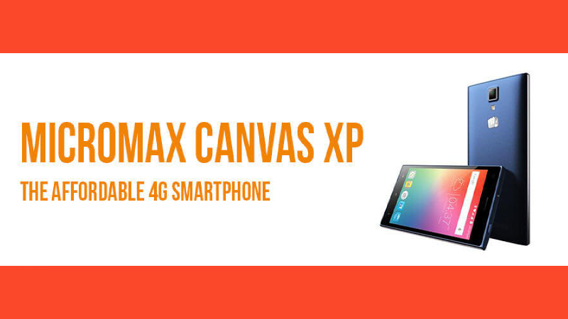 Micromax Canvas XP 4G