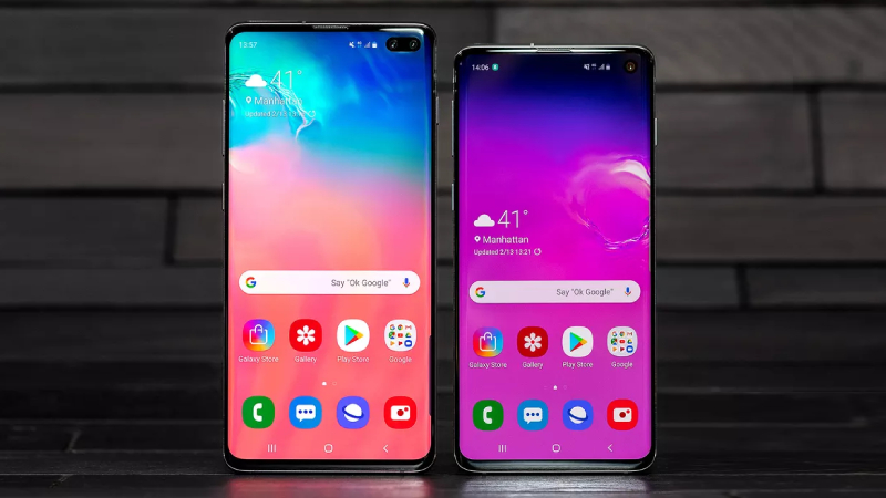 Samsung Galaxy S10 and Galaxy S10 Plus