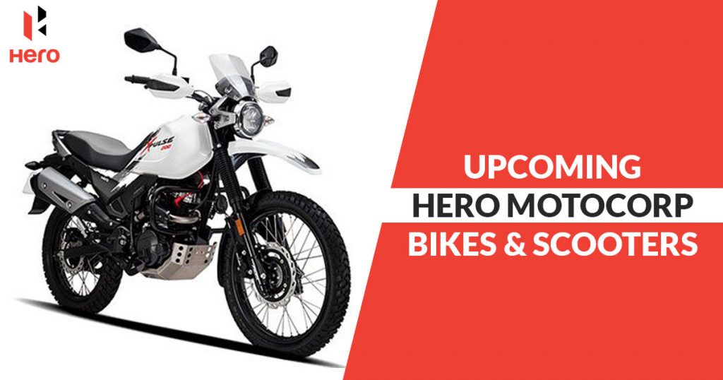 Upcoming Hero Motocorp Bikes and Scooters